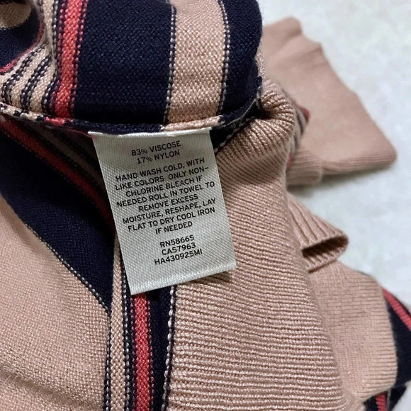 Halogen NWT Striped Knit Cardigan Women S - Picture 9 of 9
